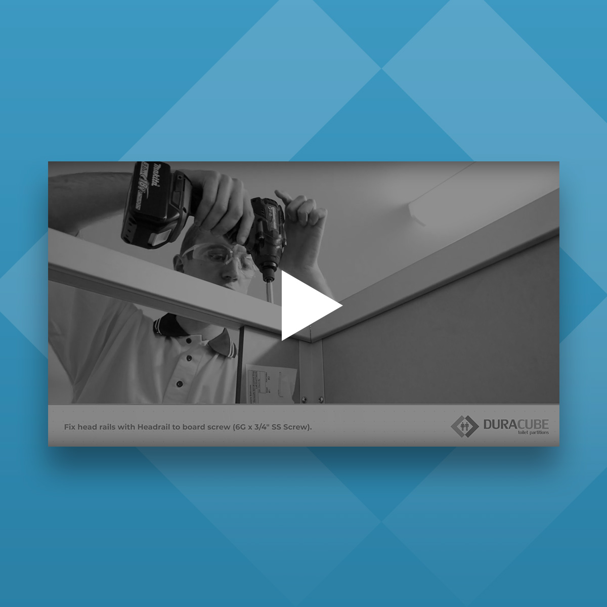 How to install Toilet Partitions Video Toilet and Shower Partitions