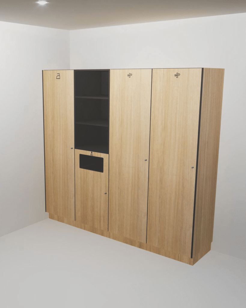 LPM-EOT .End of trip lockers