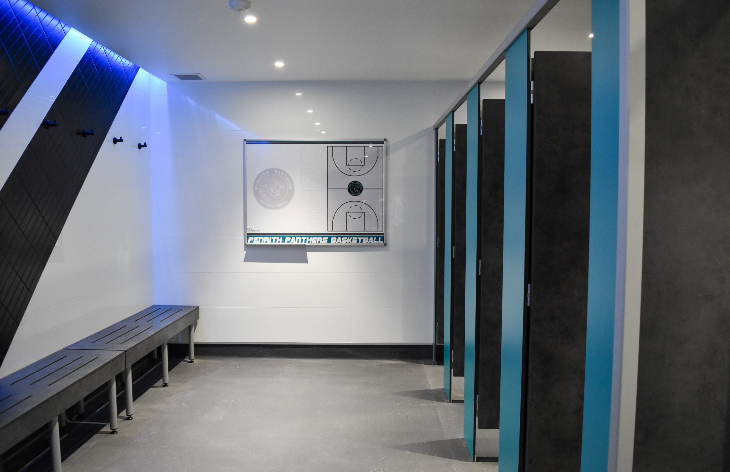 Penrith Valley Regional Sports Centre Toilet and Shower Partitions